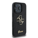 Guess GUHCP16LHG4SGK iPhone 16 Pro 6.3" black/black hardcase Fixed Glitter Big 4G