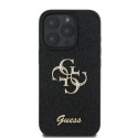 Guess GUHCP16LHG4SGK iPhone 16 Pro 6.3" black/black hardcase Fixed Glitter Big 4G