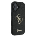 Guess GUHCP16MHG4SGK iPhone 16 Plus 6.7" black/black hardcase Fixed Glitter Big 4G