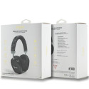 Guess Bluetooth on-ear headphones GUBHK1GCTCSK black/black Gcube Metallic Script Logo