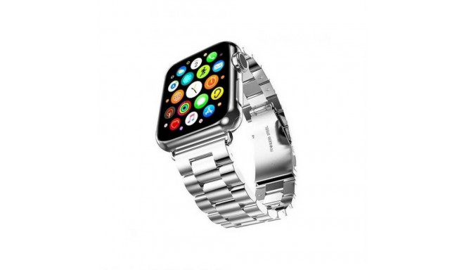 Mercury metallist rihm Apple Watch 42/44/45 mm hõbedane