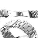Mercury Metal Apple Watch strap 42/44/45 mm silver/silver