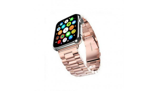 Mercury metallrihm Apple Watch 38/40/41 mm roosakuld/roosakuldne