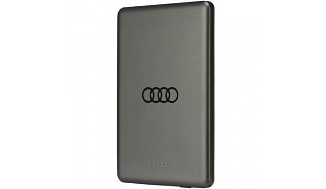 Audi 15W juhtmevaba akupank 5000mAh hall suur logoga MagSafe AU-MWPB5000-GT/D1-GY