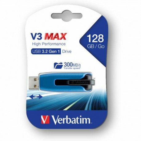 Verbatim USB-A 3.2 Gen 1 MAX Flash Drive 32GB blue 49806