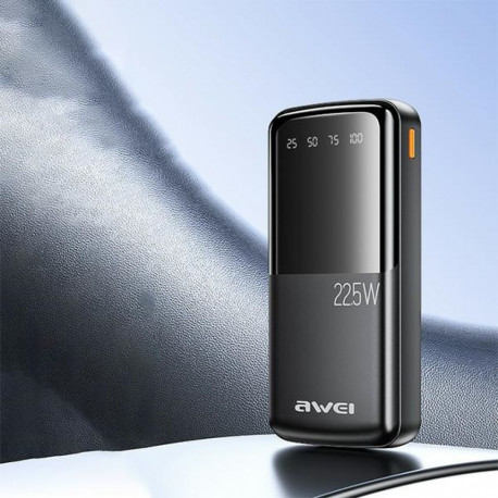 AWEI PowerBank P13K 20000mAh 22.5Wblack/black Digital Display