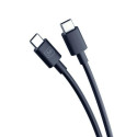3MK Hyper Charger PD 45W charger network. black/black + 2x USB-C Cables