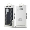 DKNY DKHMS24LPCPVSLK S24 Ultra S928 black/black hardcase Leather Checkered Mono Pattern MagSafe