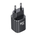 USAMS Lad. network. CC254 30W GaN USB-C/USB-A Fast Charging HC Series purple/purple CC254TC03