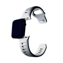 3MK Silicone Watch Strap white/white for Apple Watch 42/44/45/49mm