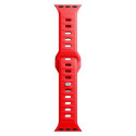 3MK Silicone Watch Strap red/red for Apple Watch 42/44/45/49mm