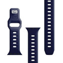 3MK Silicone Watch Strap navy blue/ocean blue for Apple Watch 42/44/45/49mm