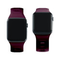 3MK Silicone Watch Strap dark purple /mulberry for Apple Watch 42/44/45/49mm