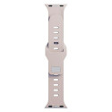 3MK Silicone Watch Strap pink beige/latte for Apple Watch 42/44/45/49mm