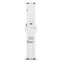 3MK Silicone Watch Strap white/white for Apple Watch 38/40/41mm