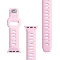 3MK Silicone Watch Strap pink/powder pink for Apple Watch 38/40/41mm