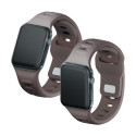 3MK Silicone Watch Strap brown/taupe for Apple Watch 38/40/41mm