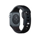 3MK Silicone Watch Strap black/black for Apple Watch 38/40/41mm