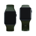 3MK Silicone Watch Strap dark green/dark green for Apple Watch 38/40/41mm