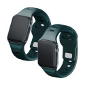 3MK Silicone Watch Strap green/evergreen for Apple Watch 38/40/41mm