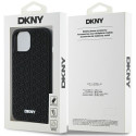 DKNY DKHCP15M3DRPWK iPhone 15 Plus 6.7" black/black hardcase 3D Rubber Repeat Pattern