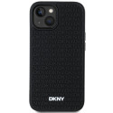 DKNY DKHCP15M3DRPWK iPhone 15 Plus 6.7" black/black hardcase 3D Rubber Repeat Pattern