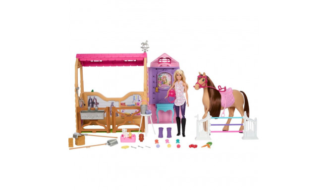 Barbie Ultimate Stable - Stable, Doll and Pony Playset