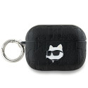 Karl Lagerfeld KLAP2PGCHPK AirPods Pro 2 (2022/2023) cover black/black Monogram Choupette Head