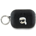 Karl Lagerfeld KLAP2PGKIPK AirPods Pro 2 (2022/2023) cover black/black Monogram Karl Head