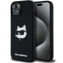 Karl Lagerfeld KLHMP15SSCHPPLK iPhone 15 / 14 / 13 6.1" black/black hardcase Silicone Choupette Head