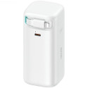 USAMS Powerbank with Retractable Lightning Cable 18000 mAh PD45W Fast Charge XMF Series white/white 