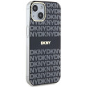 DKNY DKHMP14SHRHSEK iPhone 14 / 15 / 13 6.1" black/black hardcase IML Mono & Stripe MagSafe