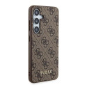 Guess GUHCS24SG4GFBR S24 S921 brown/brown hardcase 4G Metal Gold Logo