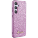 Guess GGUHCS24MHGGSHU S24+ S926 purple/purple hardcase Glitter Script