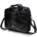 BMW bag BMCB15COMSCAKR 16" black/black Carbon Red Stripes