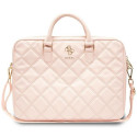 Guess Bag GUCB15ZPSQSSGP 16" pink/pink Quilted 4G