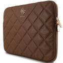 Guess Sleeve GUCS14ZPSQSSGW 14" brown/brown Quilted 4G