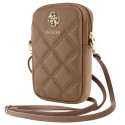 Guess Handbag GUWBZPSQSSGW brown/brown Zip Quilted 4G