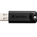 Verbatim Pendrive 256GB USB-A 3.2 PinStripe black/black 49320