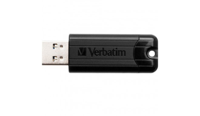 Verbatim USB-A 3.2 Gen 1 PinStripe Flash Drive 256GB black 49320