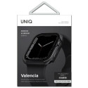 UNIQ case Valencia Apple Watch Series 4/5/6/7/8/9/SE/SE2 45/44mm. graphite/graphite