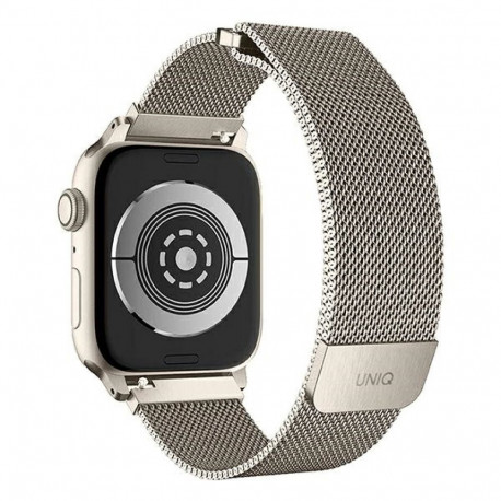 UNIQ Dante Strap Apple Watch Series 1/2/3/4/5/6/7/8/SE/SE2 38/40/41mm Stainless Steel starlight