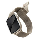 UNIQ Dante strap Apple Watch Series 1/2/3/4/5/6/7/8/9/SE/SE2 38/40/41mm Stainless Steel starlight