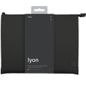UNIQ case Lyon laptop Sleeve 14" black/midnight black Waterproof RPET
