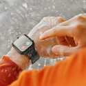 UNIQ case Nautic Apple Watch Series 7/8/9 45mm black/black