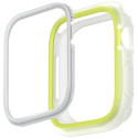 UNIQ case Moduo Apple Watch Series 4/5/6/7/8/9/SE/SE2 44/45mm lime-white/lime-white