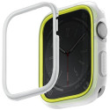 UNIQ case Moduo Apple Watch Series 4/5/6/7/8/9/SE/SE2 44/45mm lime-white/lime-white