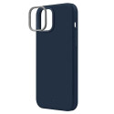 UNIQ Lino case iPhone 14 Plus / 15 Plus 6.7" blue/marine blue UNIQ Lino case iPhone 14 Plus / 15 Plus 6.7" blue/marine blue