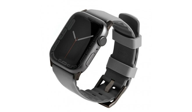 UNIQ Linus Strap Apple Watch Series 1-8/SE/SE2/SE3 42/44/45/49mm Airosoft Silicone gray