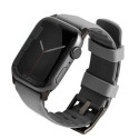 UNIQ Linus Apple Watch Series strap 1/2/3/4/5/6/7/8/9/SE/SE2 38/40/41mm. Airosoft Silicone grey/chal